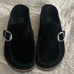 Birkenstock Buckley Suede Loafers Sz 41